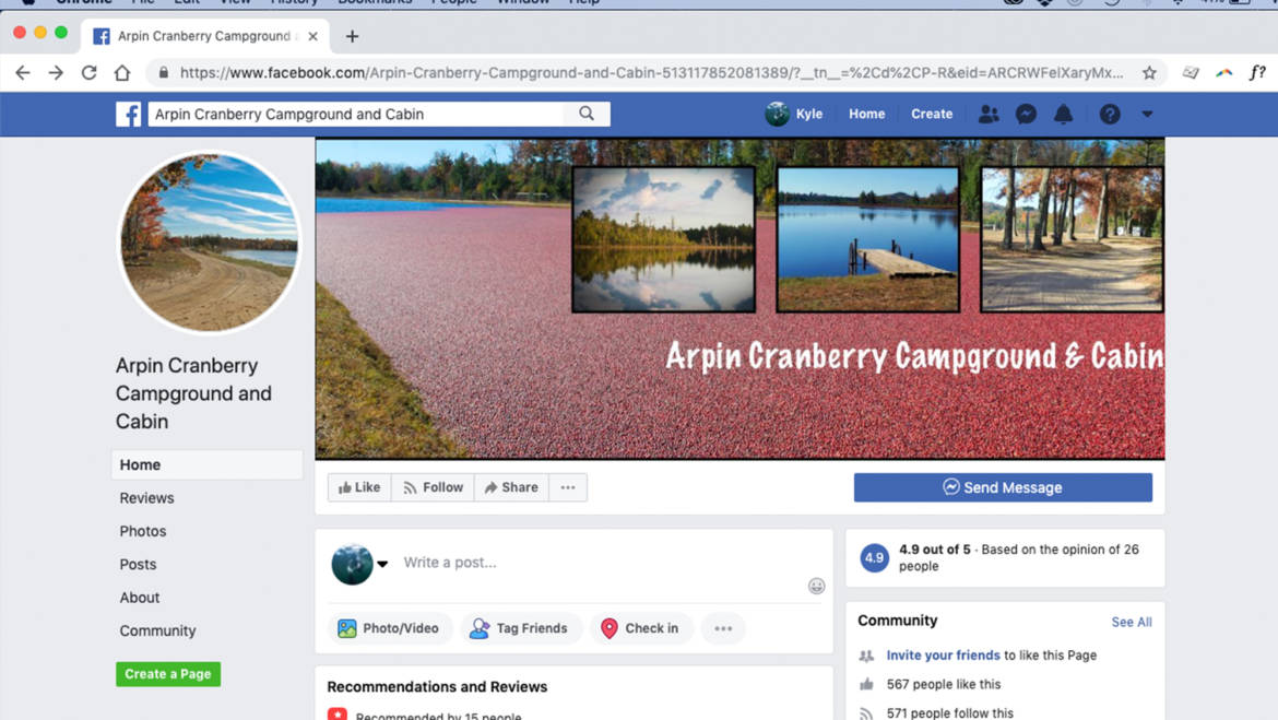 We are now on Facebook!