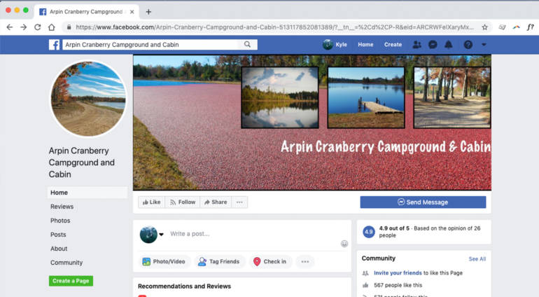 We are now on Facebook!